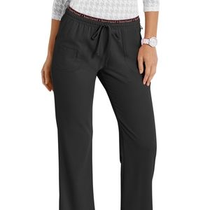Heartsoul Scrubs Scrub Drawstring Pants Black